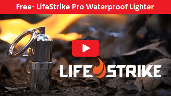 Free* LifeStrike Pro Waterproof Lighter